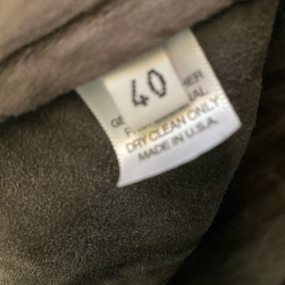 BLUR Leather Distressed Jacket  Size 40 US 0-2 - Picture 11 of 15